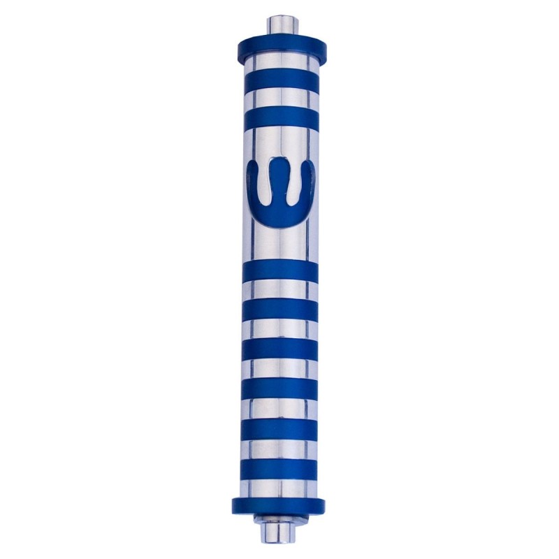 Entrance Door Striped Mezuza Case - Variety of Colors. Agayof Design