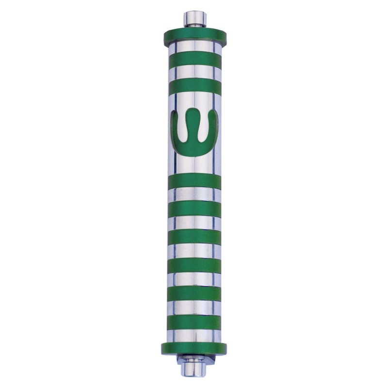 Entrance Door Striped Mezuza Case - Variety of Colors. Agayof Design