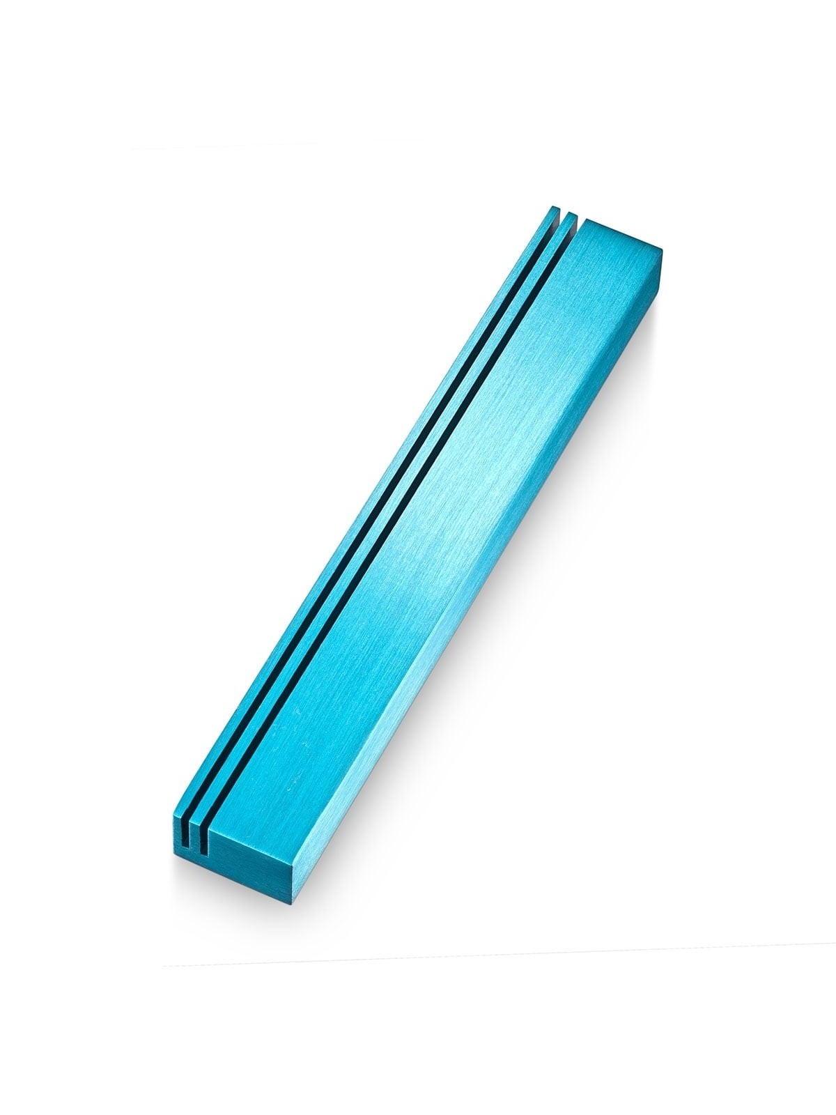 Adi Sidler Anodized Aluminum Vertical Track Mezuzah