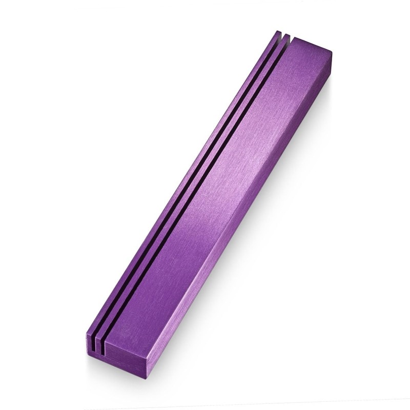 Adi Sidler Anodized Aluminum Vertical Track Mezuzah