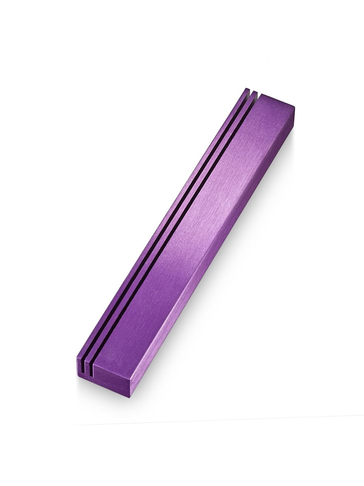 Adi Sidler Anodized Aluminum Vertical Track Mezuzah