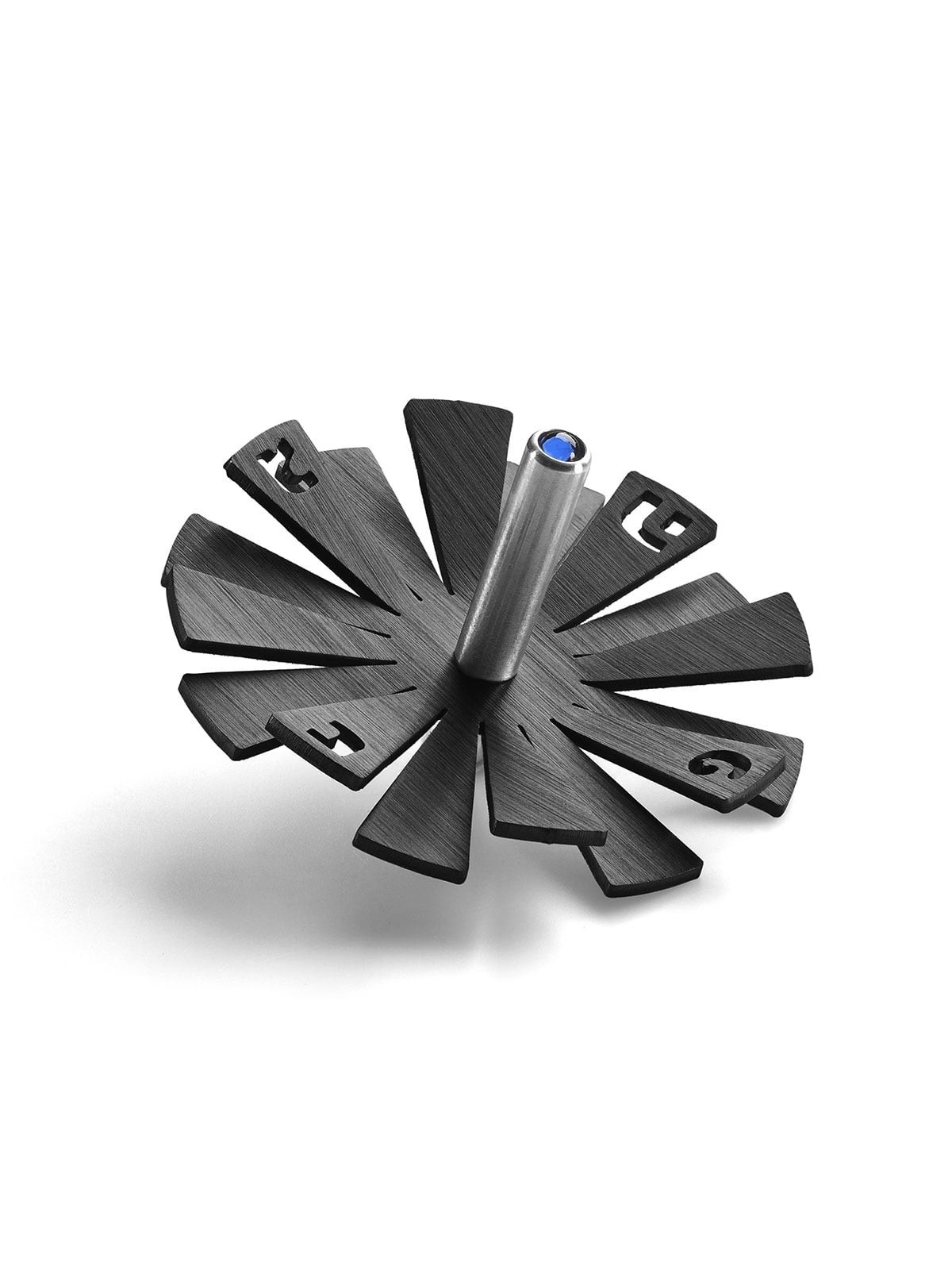 Adi Sidler Anodized Aluminum Sun Ray Dreidel