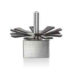Adi Sidler Anodized Aluminum Sun Ray Dreidel