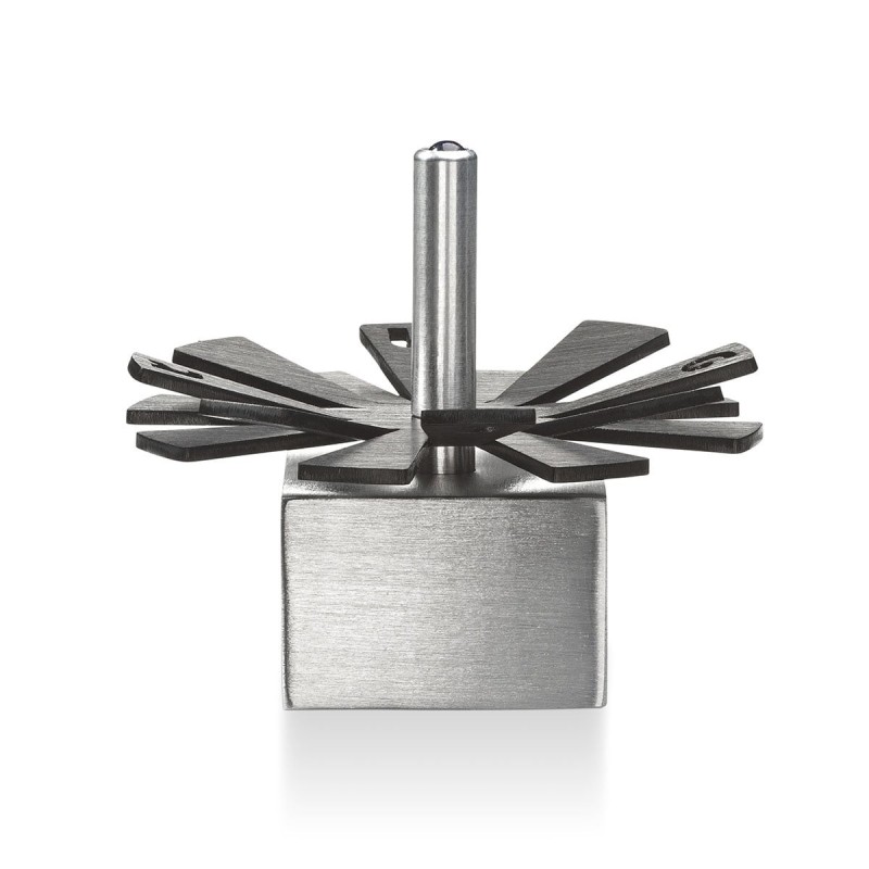 Adi Sidler Anodized Aluminum Sun Ray Dreidel