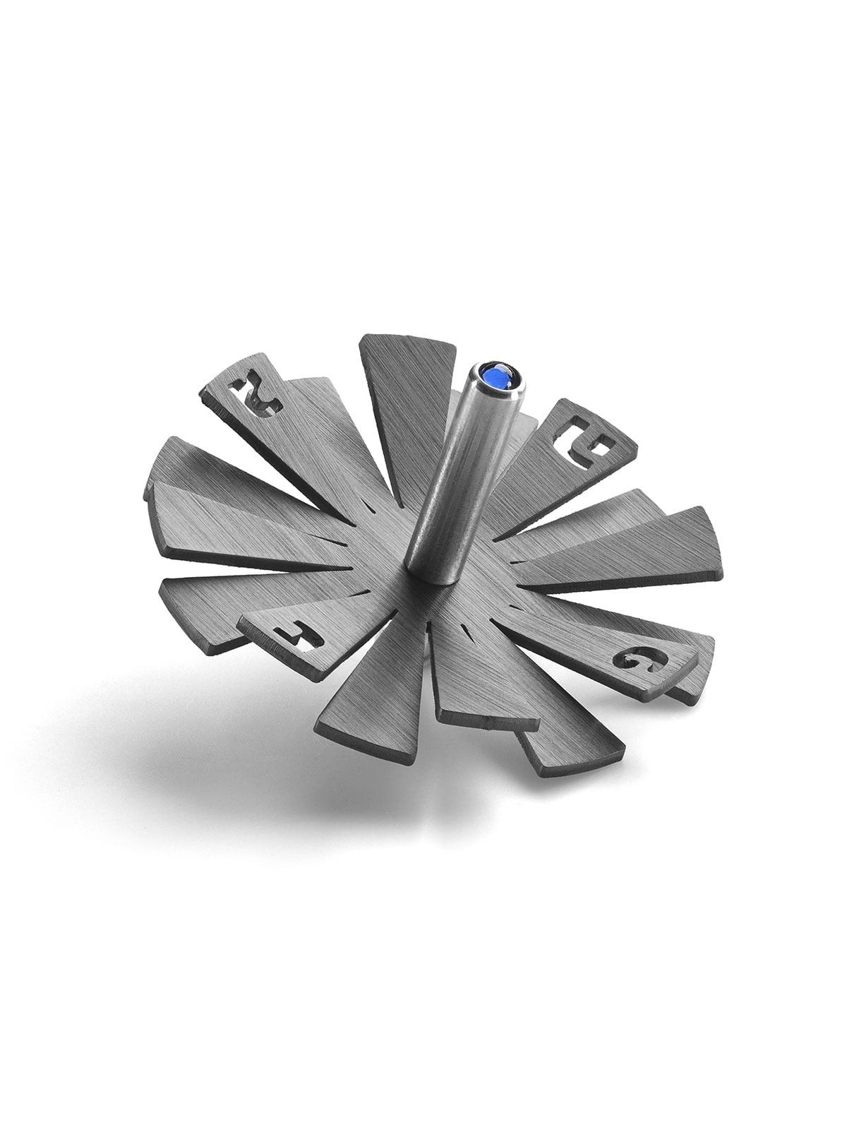 Adi Sidler Anodized Aluminum Sun Ray Dreidel