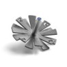 Adi Sidler Anodized Aluminum Sun Ray Dreidel