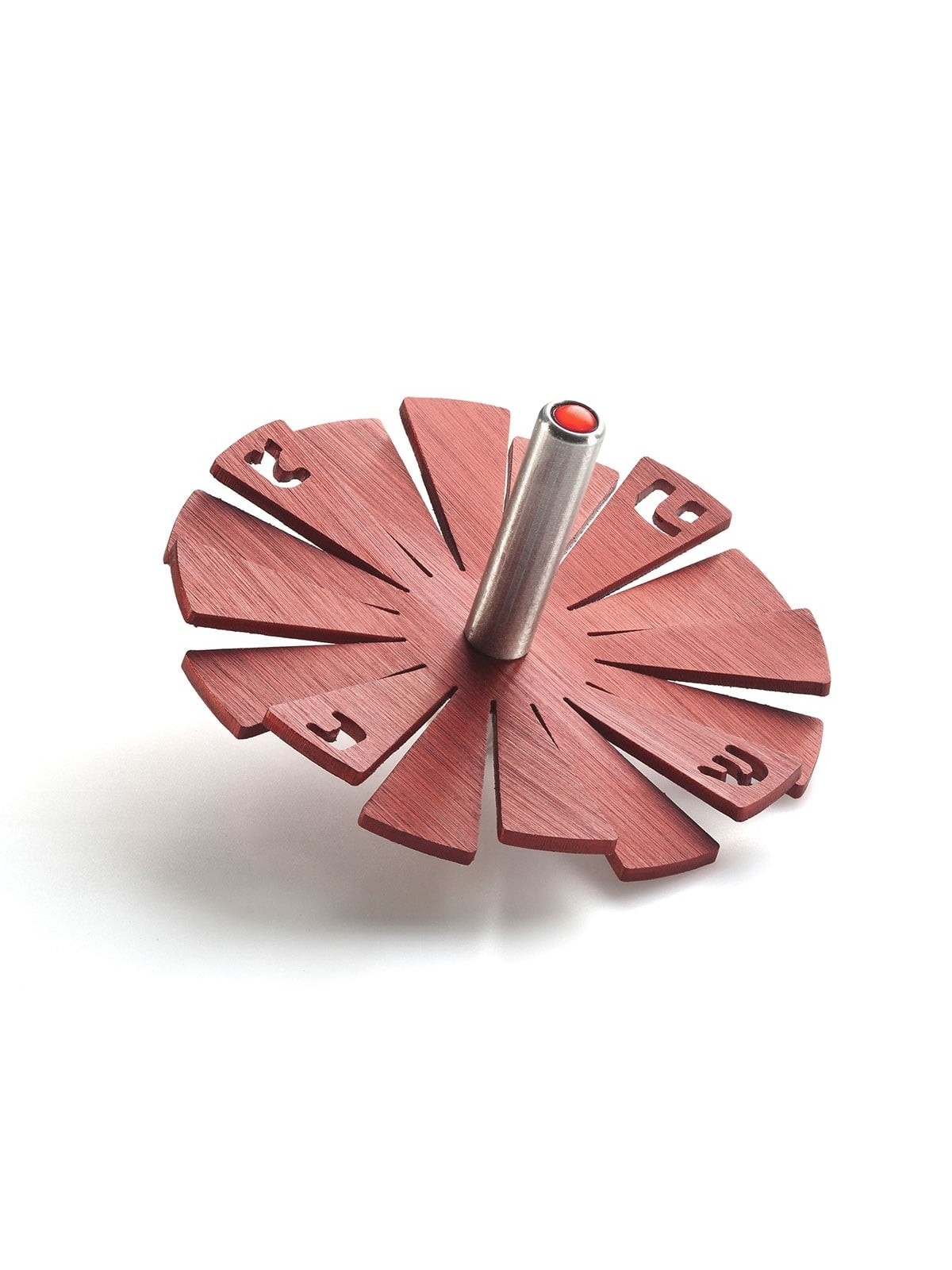 Adi Sidler Anodized Aluminum Sun Ray Dreidel