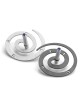 Adi Sidler Anodized Aluminum Double Spiral Dreidel