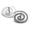 Adi Sidler Anodized Aluminum Double Spiral Dreidel