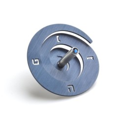 Adi Sidler Anodized Aluminum Spiral Dreidel
