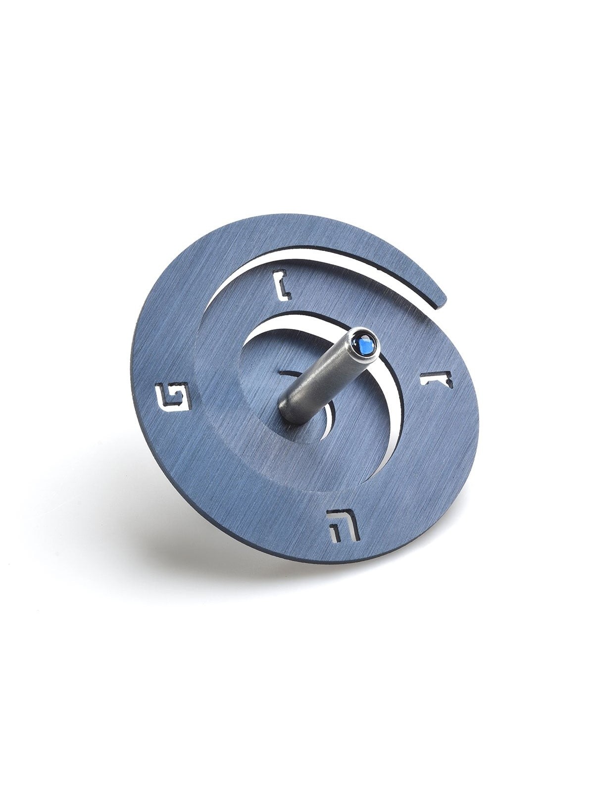 Adi Sidler Anodized Aluminum Spiral Dreidel