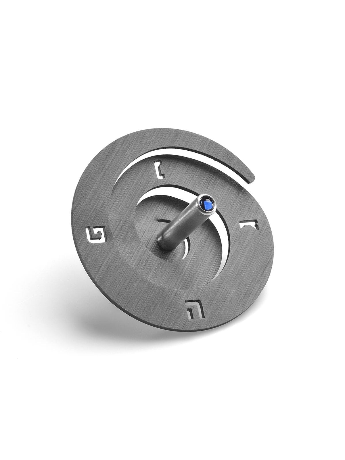 Adi Sidler Anodized Aluminum Spiral Dreidel