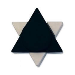 Avner Agayof Aluminum Travel Shabbat Candl... | Candlesticks by Agayof