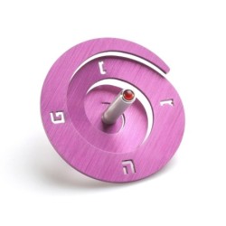 Adi Sidler Anodized Aluminum Spiral Dreidel