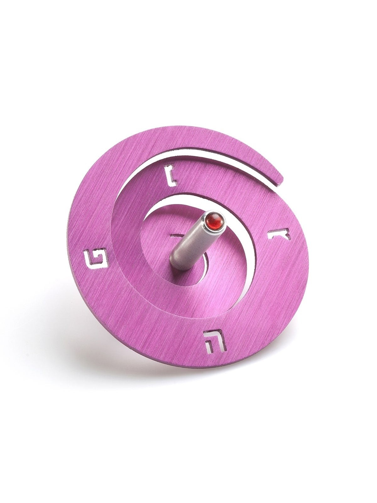 Adi Sidler Anodized Aluminum Spiral Dreidel