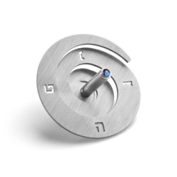 Adi Sidler Anodized Aluminum Spiral Dreidel