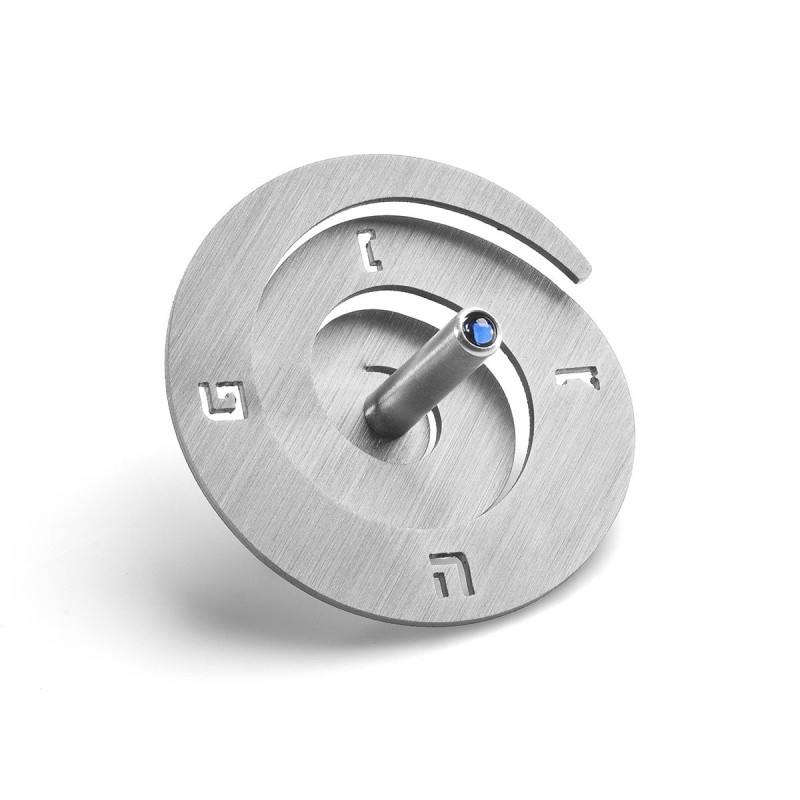 Adi Sidler Anodized Aluminum Spiral Dreidel