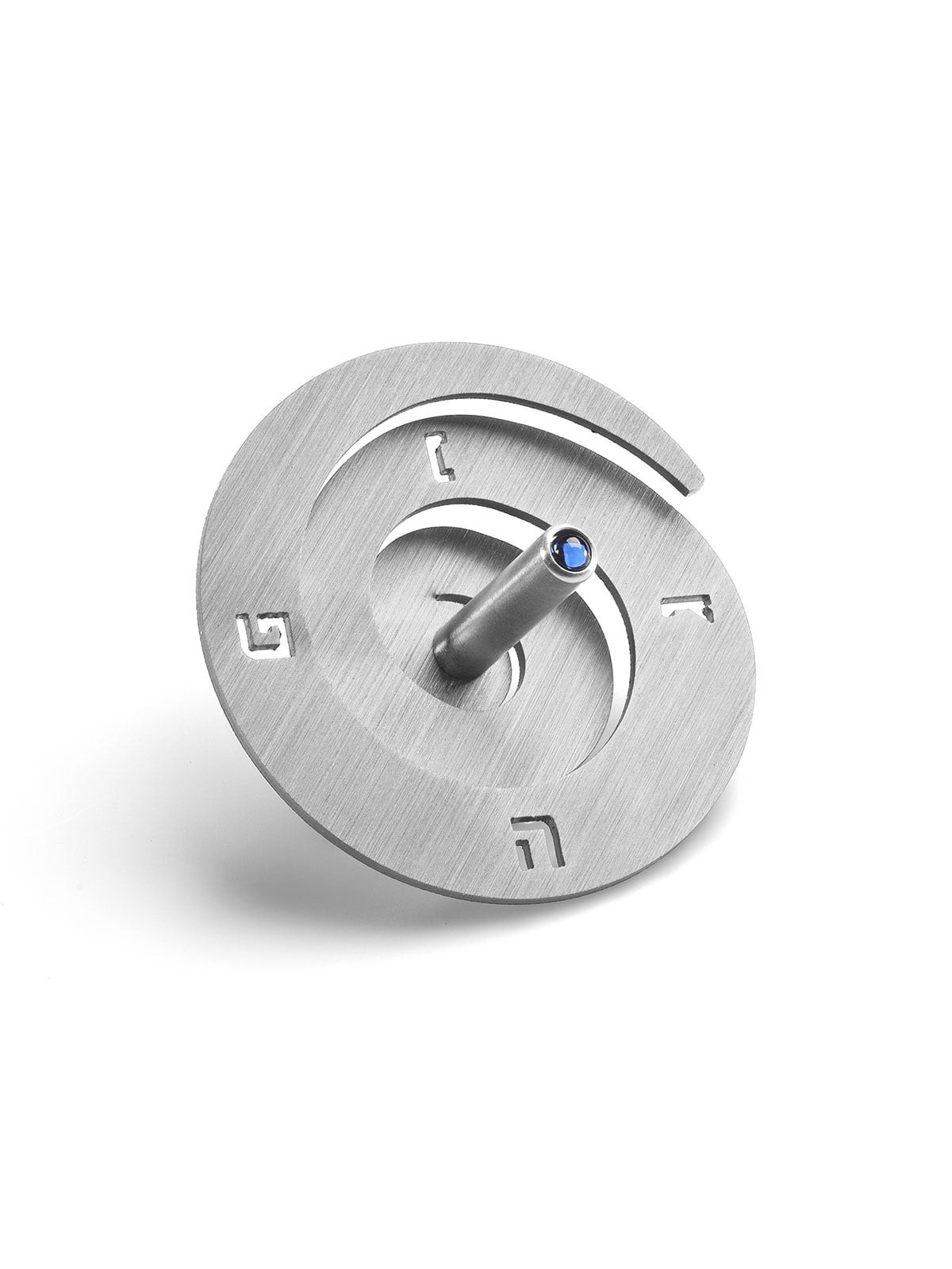 Adi Sidler Anodized Aluminum Spiral Dreidel