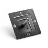 Adi Sidler Anodized Aluminum Square Spiral Dreidel