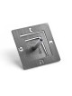 Adi Sidler Anodized Aluminum Square Spiral Dreidel