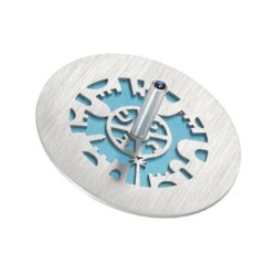 Adi Sidler Anodized Aluminum Jerusalem Dreidel