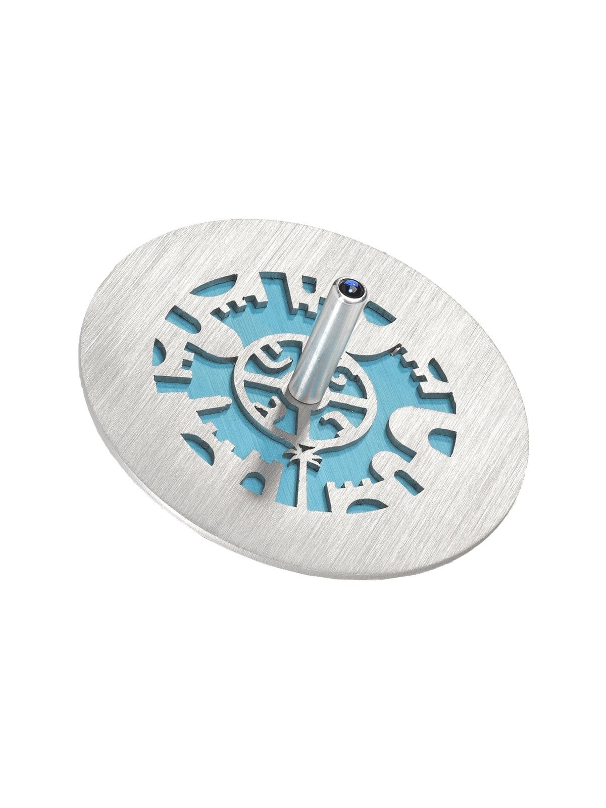 Adi Sidler Anodized Aluminum Jerusalem Dreidel