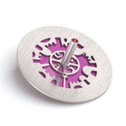 Adi Sidler Anodized Aluminum Jerusalem Dreidel