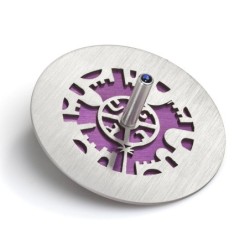 Adi Sidler Anodized Aluminum Jerusalem Dreidel