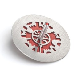 Adi Sidler Anodized Aluminum Jerusalem Dreidel