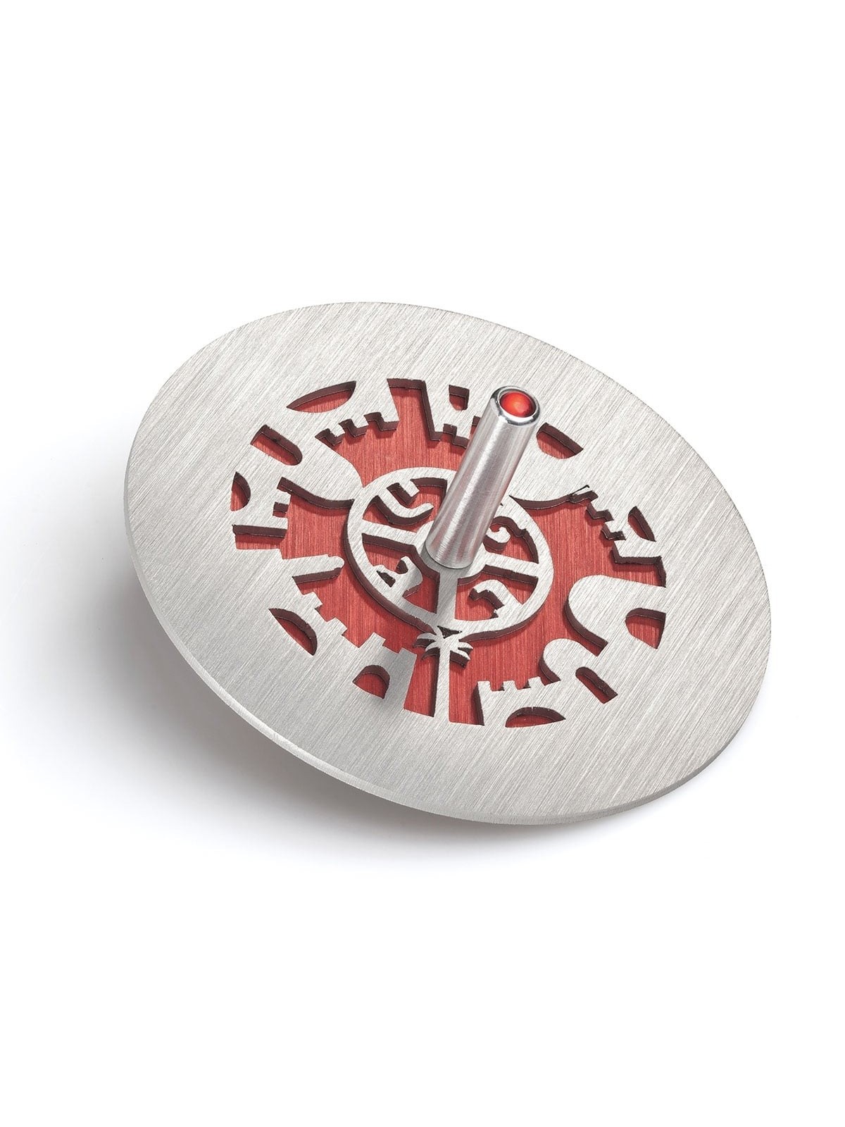 Adi Sidler Anodized Aluminum Jerusalem Dreidel