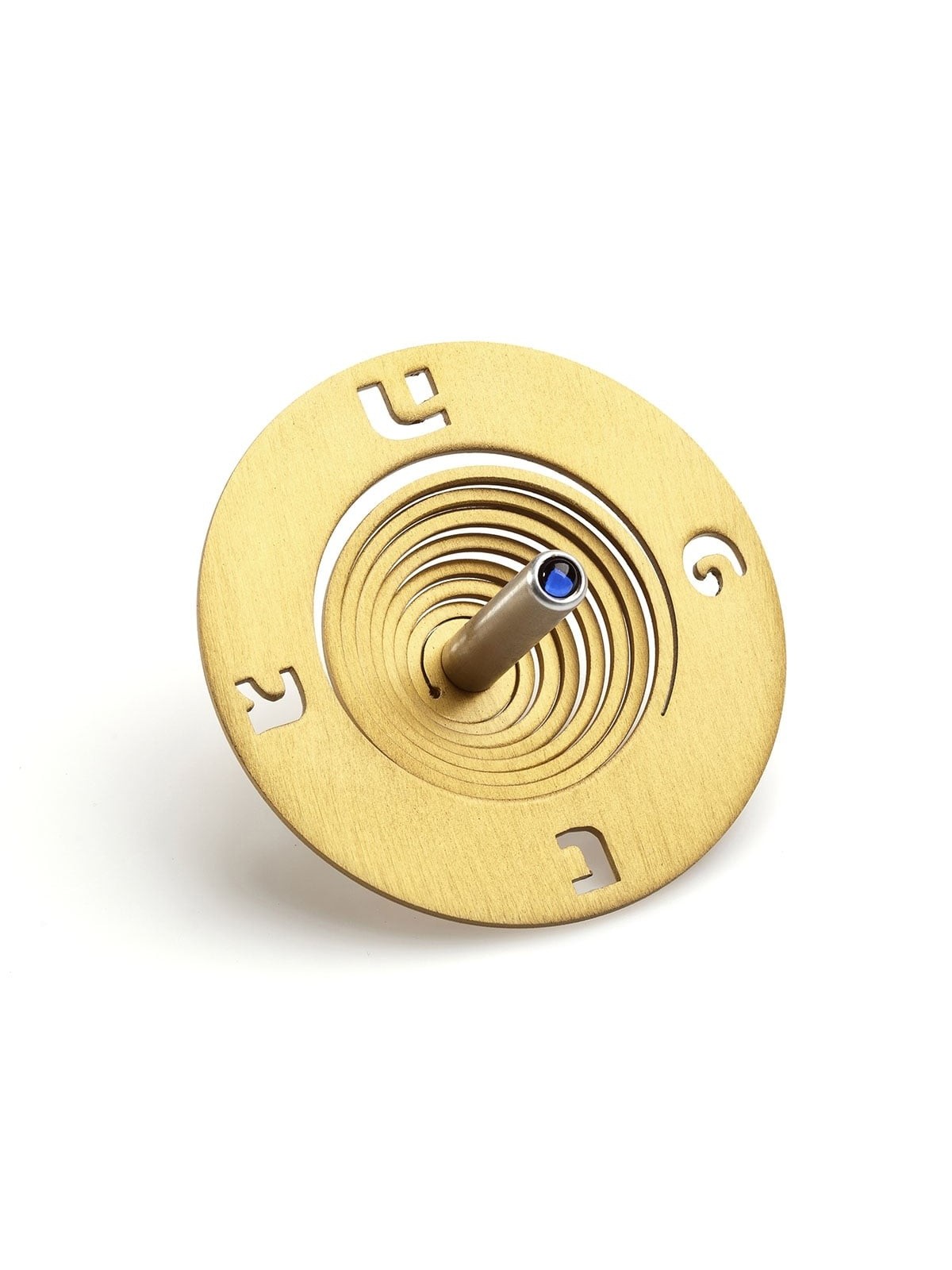 Adi Sidler Anodized Aluminum Spool Dreidel