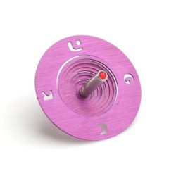Adi Sidler Anodized Aluminum Spool Dreidel