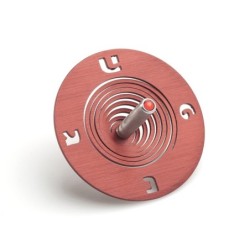 Adi Sidler Anodized Aluminum Spool Dreidel
