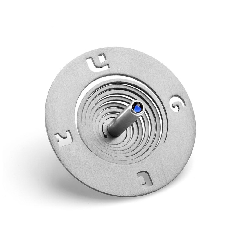 Adi Sidler Anodized Aluminum Spool Dreidel