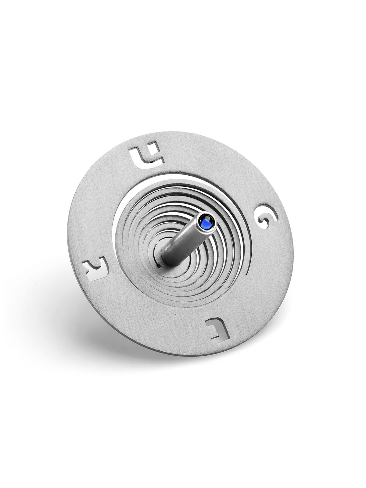 Adi Sidler Anodized Aluminum Spool Dreidel