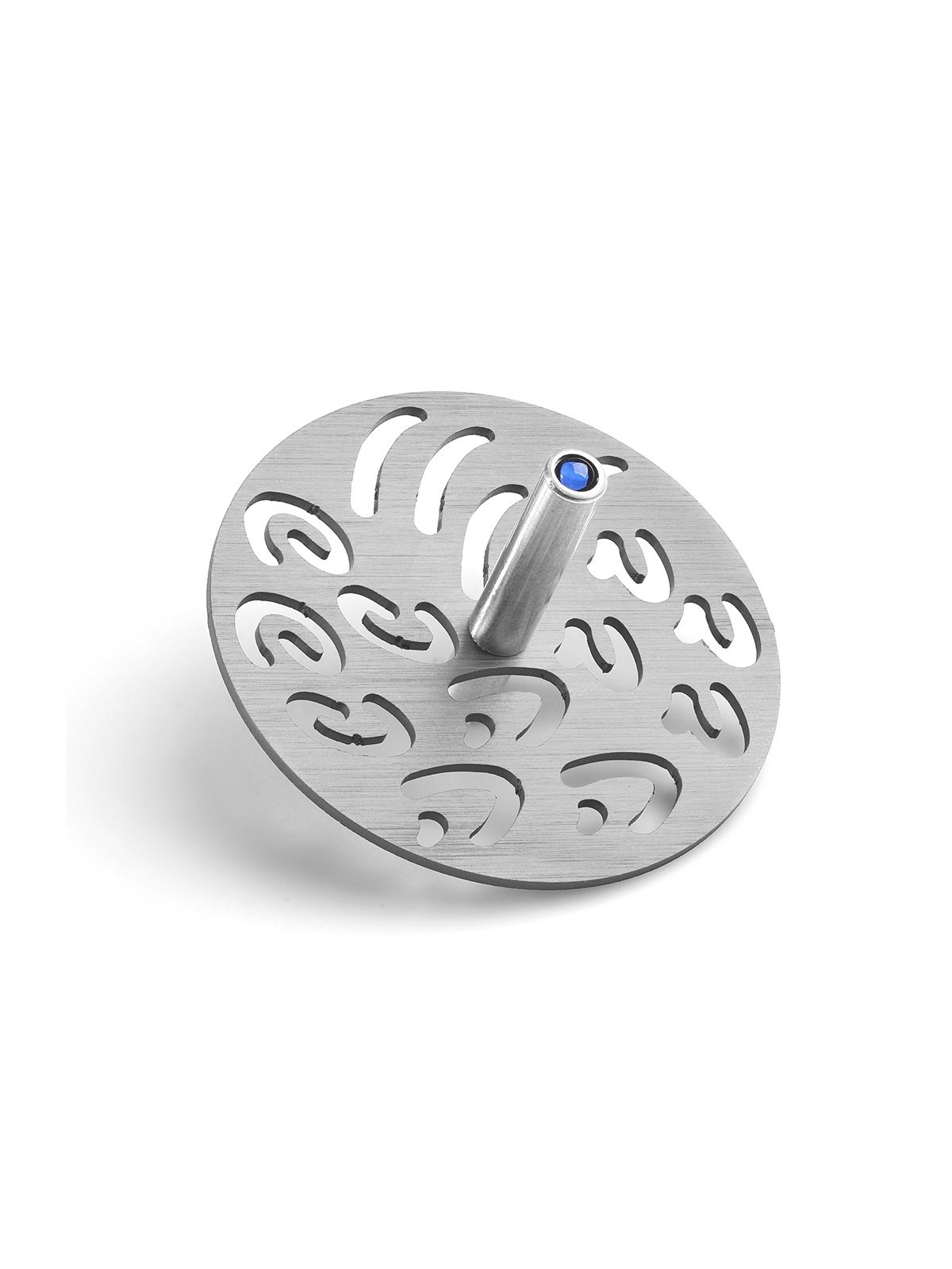 Adi Sidler Anodized Aluminum Letters Dreidel