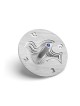 Adi Sidler Anodized Aluminum Dove of Peace Dreidel