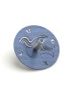 Adi Sidler Anodized Aluminum Dove of Peace Dreidel