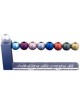 Rainbow Hanukkah Menorah - Miracles and Wonders. Agayof Design