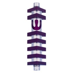 Triangle Mezuza Case - Small. Variety of Colors. Agayof Design