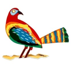 David Gerstein Signed Sculpture - Ackre Bird