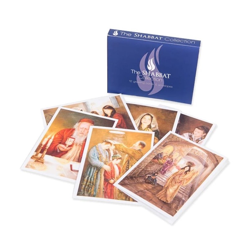 Jewish Greeting Cards - 12 Piece Variety Set, With Envelopes