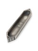 Intricate Pewter Mezuzah Case - Israel Museum Collection