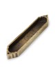 Sleek Brass-Plated Mezuzah Case - Israel Museum Collection