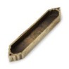 Sleek Brass-Plated Mezuzah Case - Israel Museum Collection
