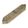 Sleek Brass-Plated Mezuzah Case - Israel Museum Collection