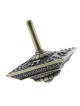 Brass Dreidel. Replica. Bezalel Art School, Jerusalem, Early 20th Cent