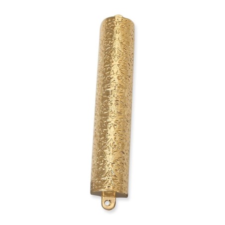 Gold-Plated Mezuzah Case, 17th Century Germany - Israel Museum Collect