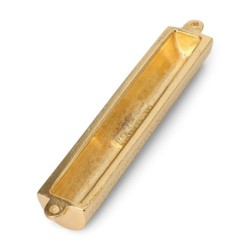 Gold-Plated Mezuzah Case, 17th Century Germany - Israel Museum Collect
