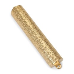 Gold-Plated Mezuzah Case, 17th Century Germany - Israel Museum Collect